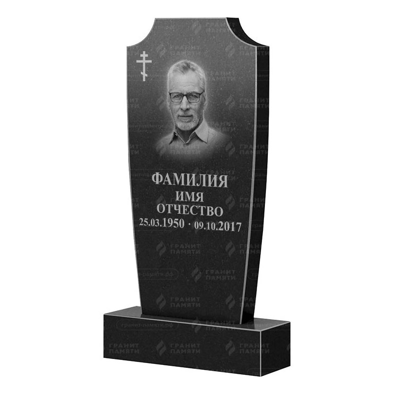 Памятники из гранита вертикальные в Кирове | Гранитный памятник ФГ-010