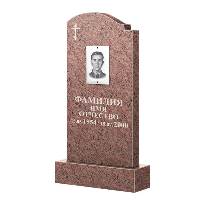 Гранитные памятники в Кирове | Памятник из гранита Розалия Pink ФГЦ-25