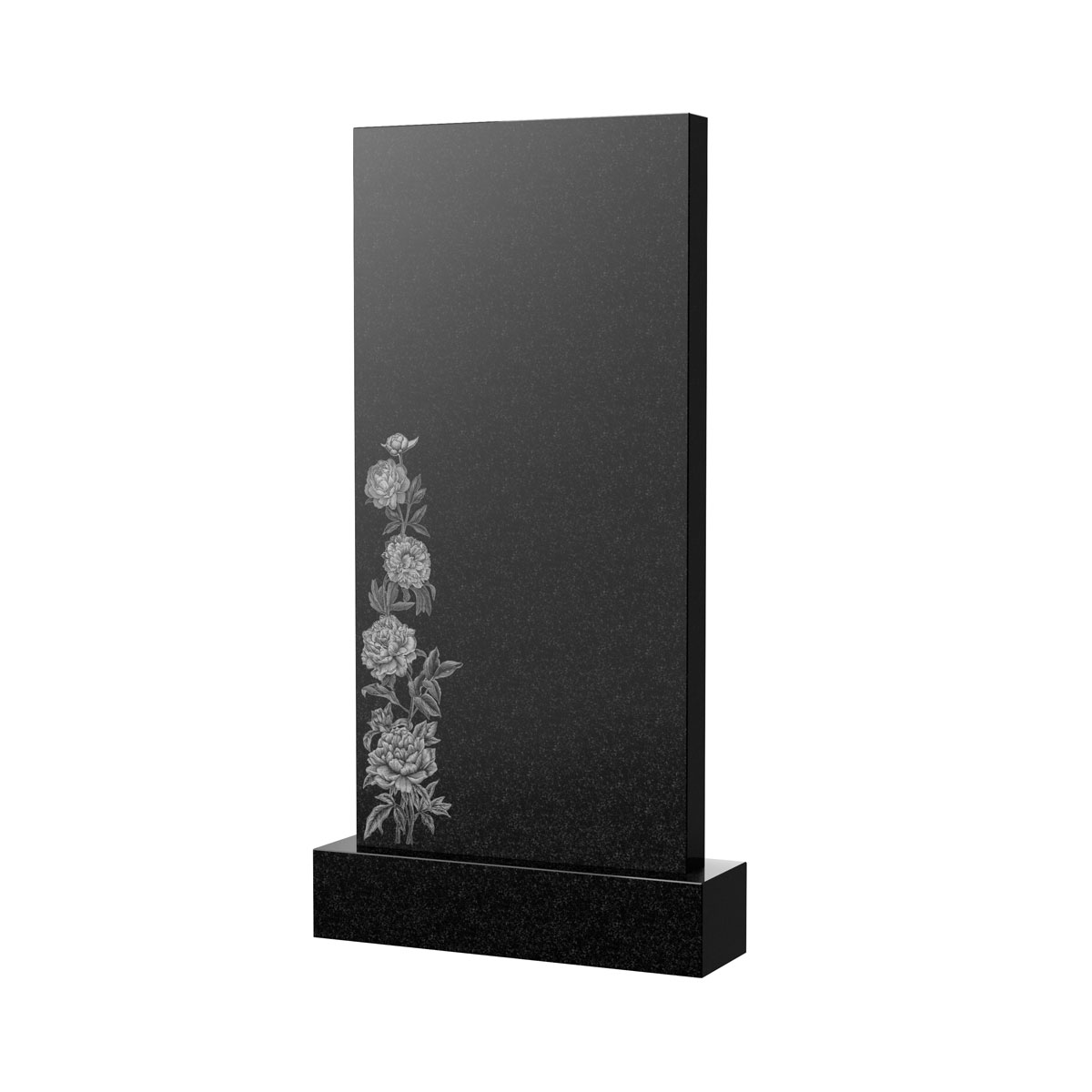 Гравировка на памятник в Кирове | Художественное оформление на гранитную стелу, рисунок ВХО-059