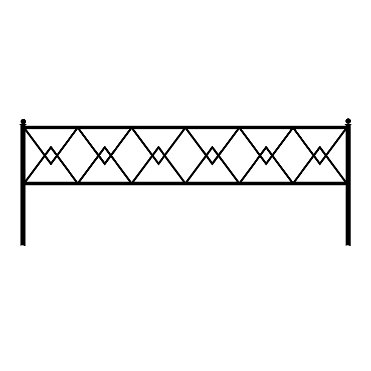 Кованые изделия в Кирове | Кованая оградка ОГ.002