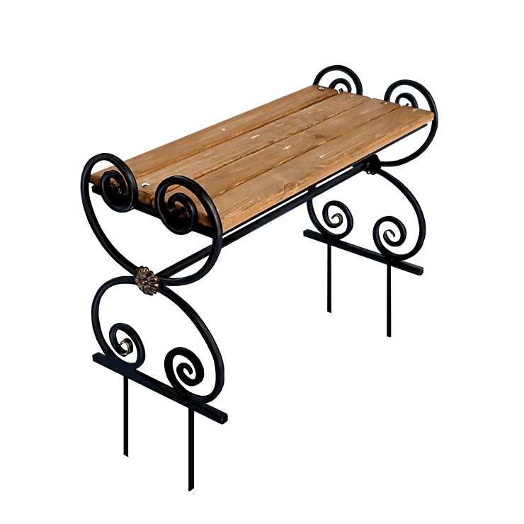 Кованые изделия в Кирове | Кованая скамейка СТ.001