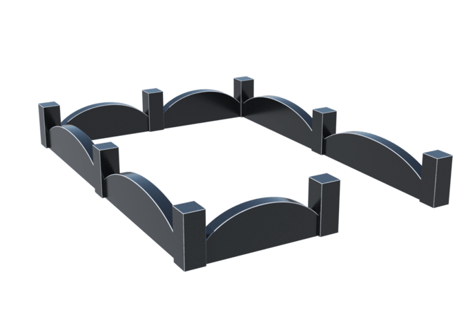 Цоколи на могилу в Кирове | Цоколь на могилу №0001