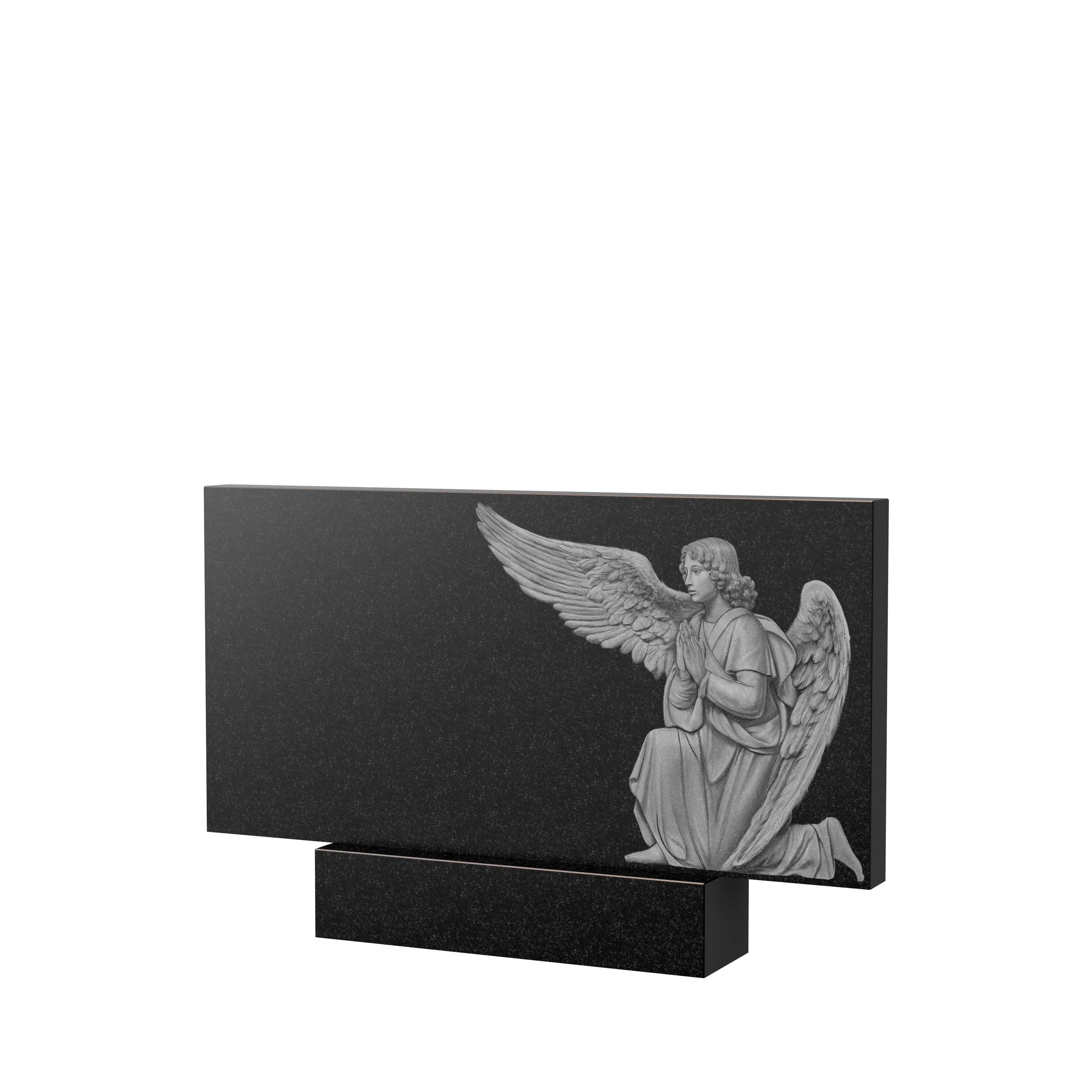 Гравировка на памятник в Кирове | Художественное оформление на гранитную стелу, рисунок ГХО-007