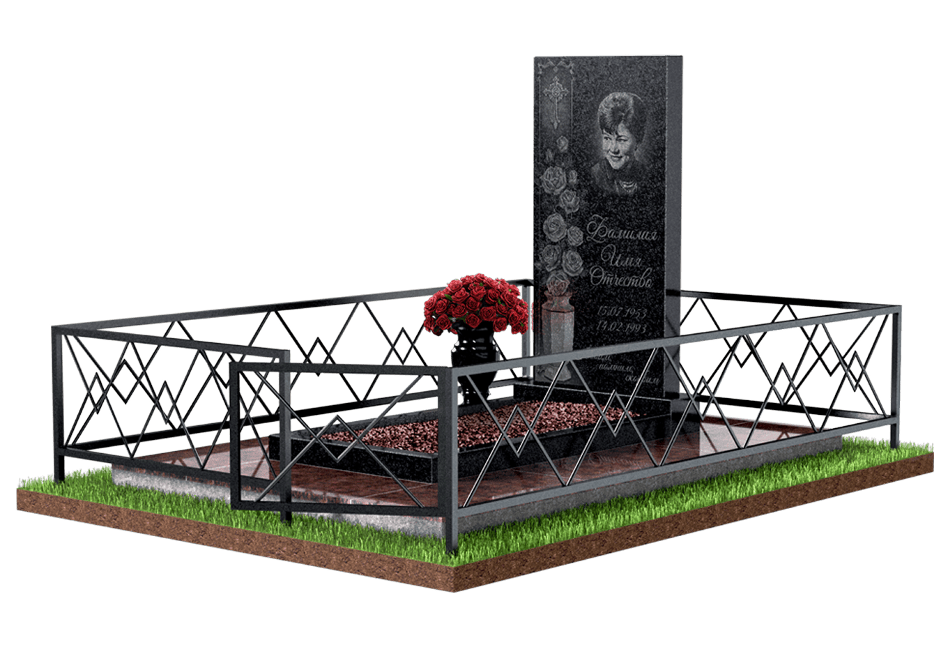 Благоустройство захоронения в Кирове