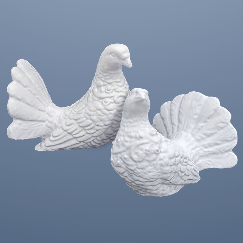 Скульптуры из искусственного мрамора в Кирове | Голубь пара