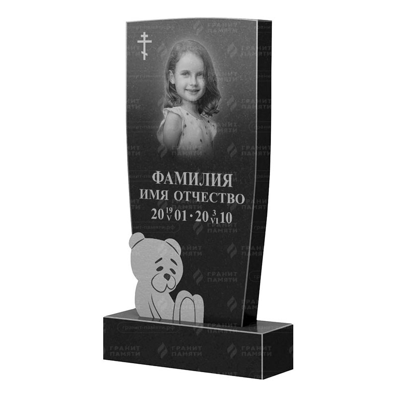 Памятники из гранита детские в Кирове | Гранитный памятник ФГ-101