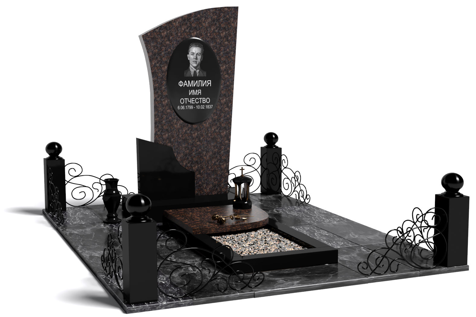 Одинарные мемориальные комплексы в Кирове | Мемориальный комплекс №12