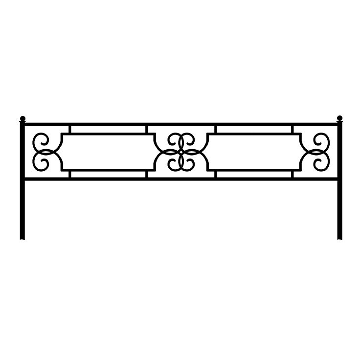 Кованые изделия в Кирове | Кованая оградка ОГ.004