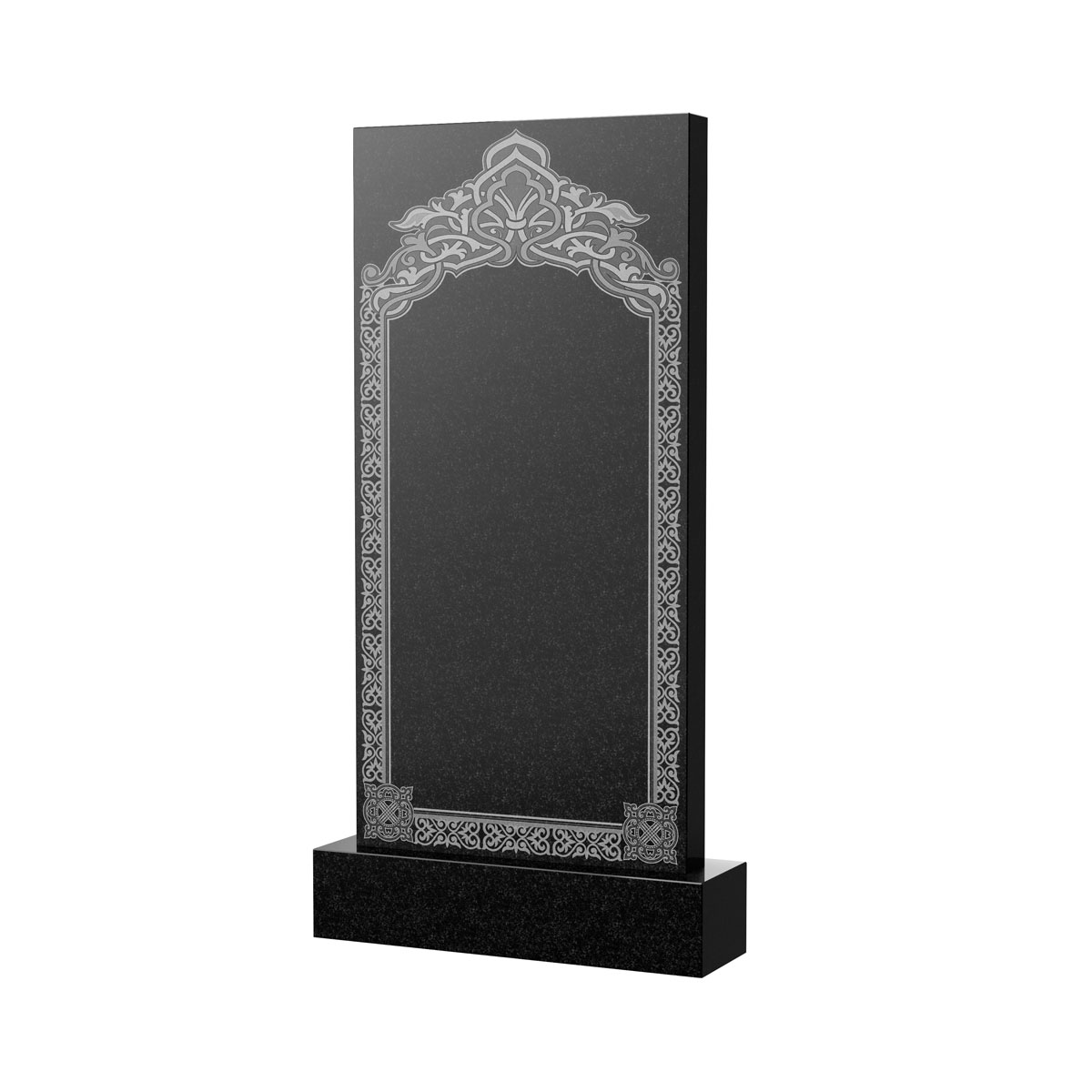 Гравировка на памятник в Кирове | Художественное оформление на гранитную стелу, рисунок ВХО-044