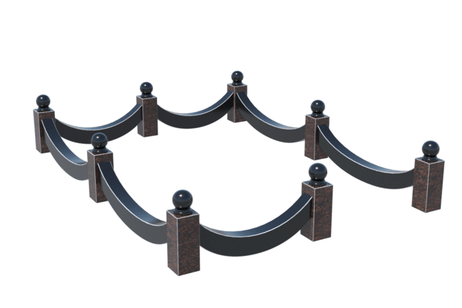 Цоколи на могилу в Кирове | Цоколь на могилу №0026