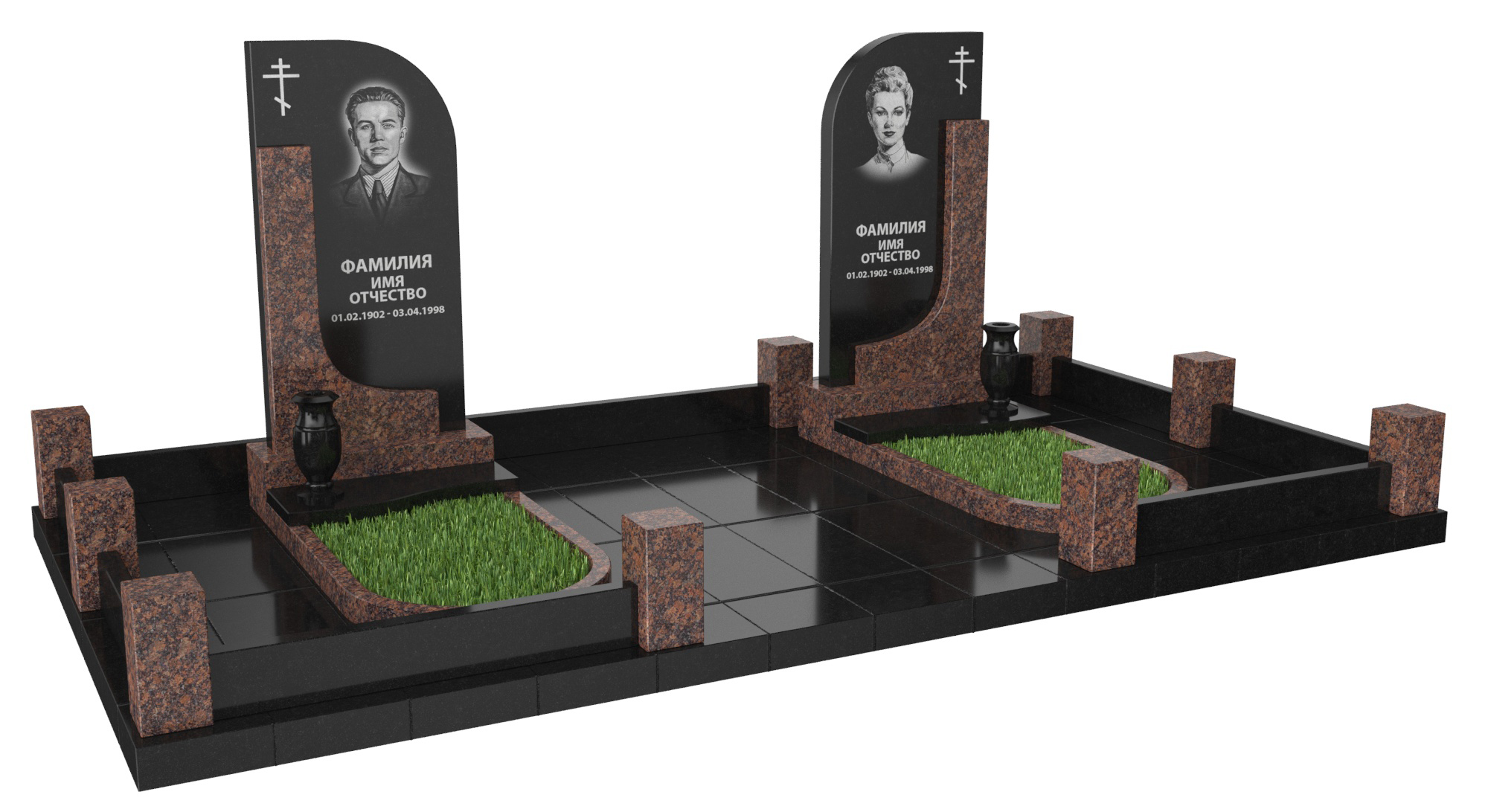 Двойные мемориальные комплексы в Кирове | Мемориальный комплекс №22