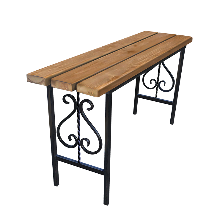 Кованые изделия в Кирове | Кованая скамейка СТ.003