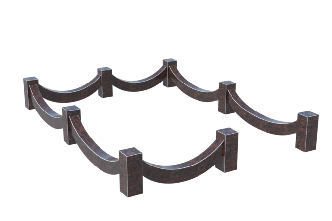 Цоколи на могилу в Кирове | Цоколь на могилу №0025