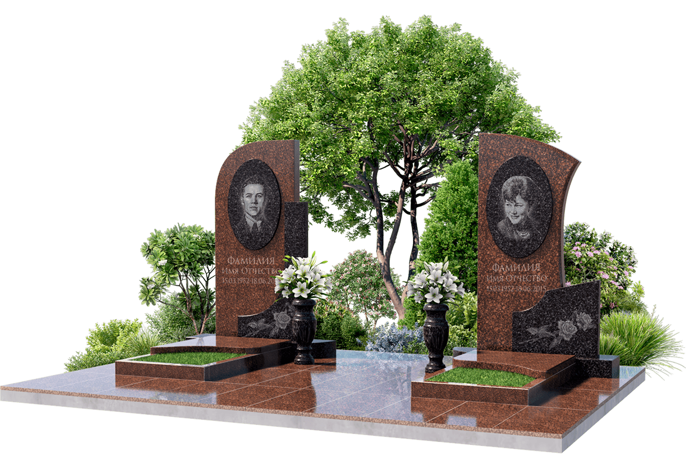 Уход и озеленение мест захоронений в Кирове