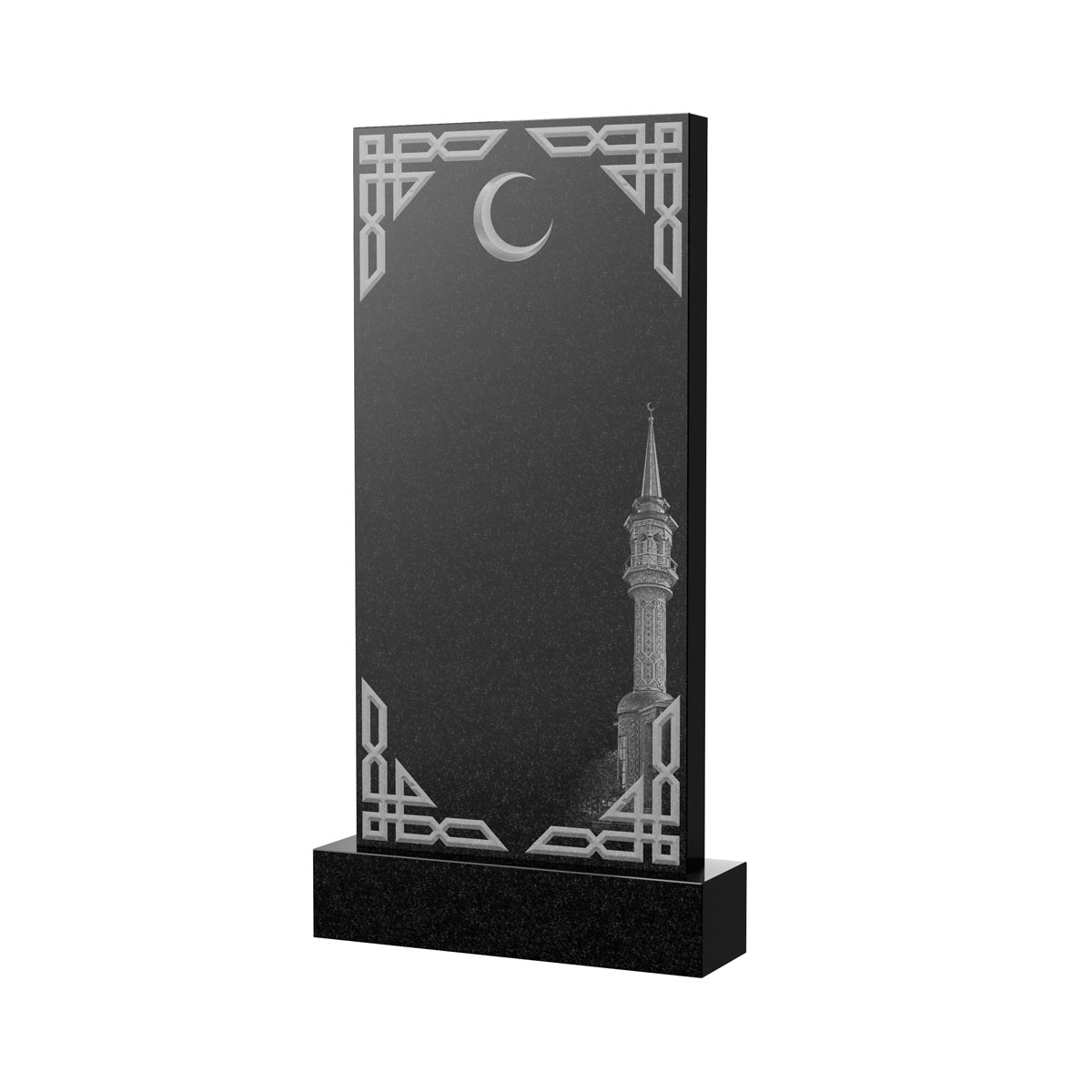 Гравировка на памятник в Кирове | Художественное оформление на гранитную стелу, рисунок ВХО-040