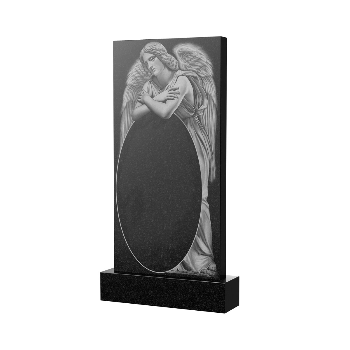 Гравировка на памятник в Кирове | Художественное оформление на гранитную стелу, рисунок ВХО-016