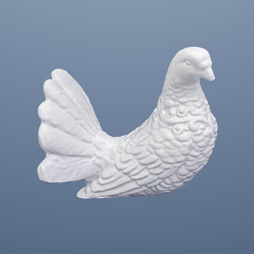 Скульптуры из искусственного мрамора в Кирове | Голубь право