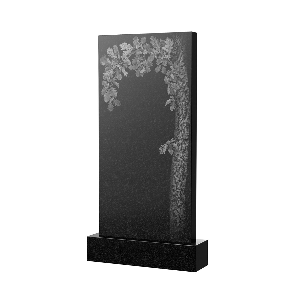 Гравировка на памятник в Кирове | Художественное оформление на гранитную стелу, рисунок ВХО-053