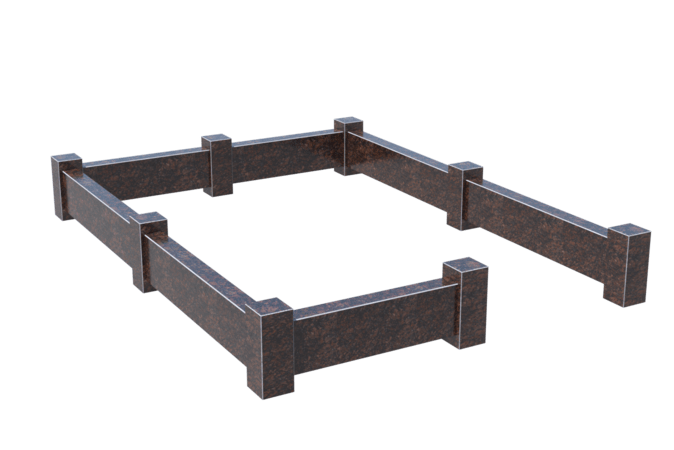 Цоколи на могилу в Кирове | Цоколь на могилу №0034