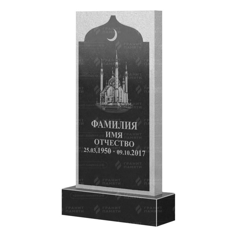 Мусульманские памятники на могилу в Кирове | Гранитный памятник ФГ-167