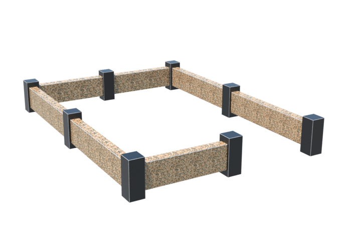 Цоколи на могилу в Кирове | Цоколь на могилу №0037