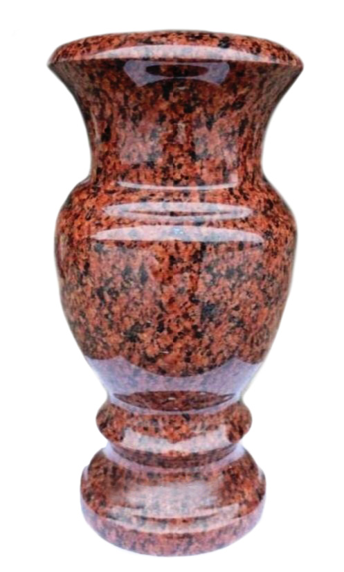 Вазы из камня в Кирове | Ваза гранитная «Цветная»