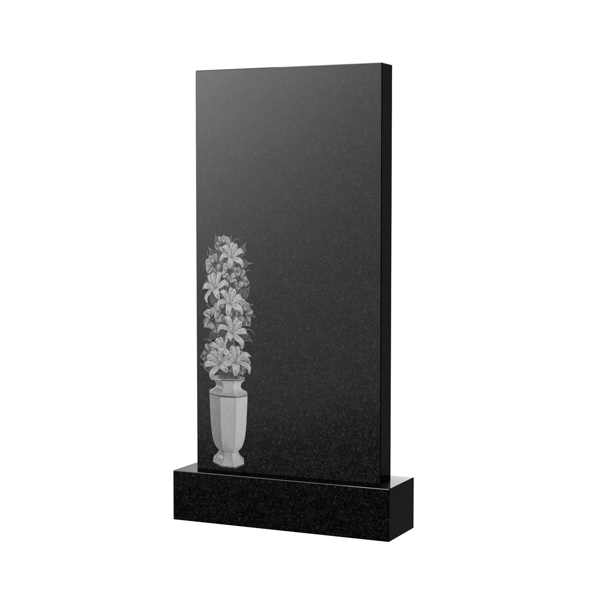 Гравировка на памятник в Кирове | Художественное оформление на гранитную стелу, рисунок ВХО-057