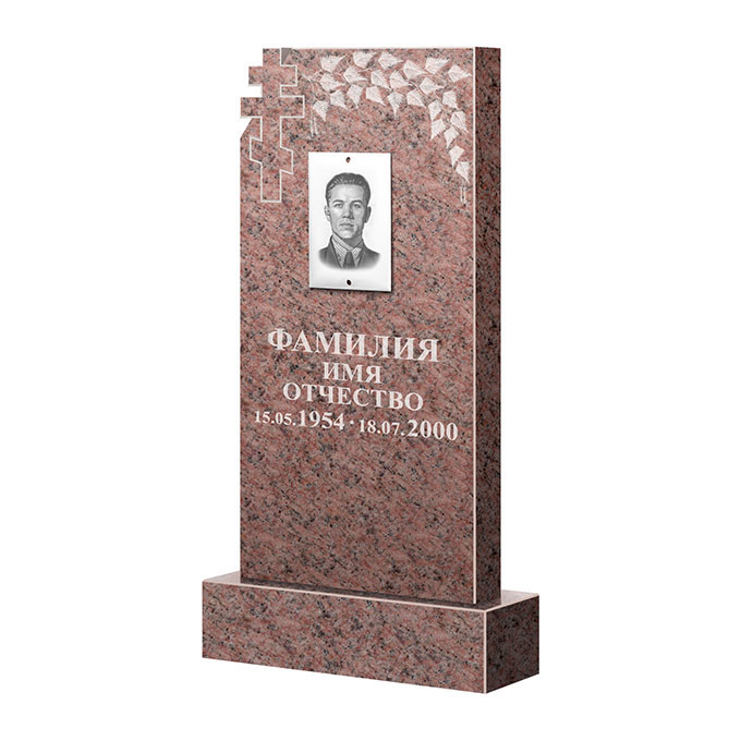 Гранитные памятники в Кирове | Памятник из гранита Розалия Pink ФГЦ-202