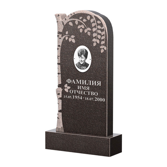 Гранитные памятники в Кирове | Памятник из гранита Карел Brown ФГЦ-091