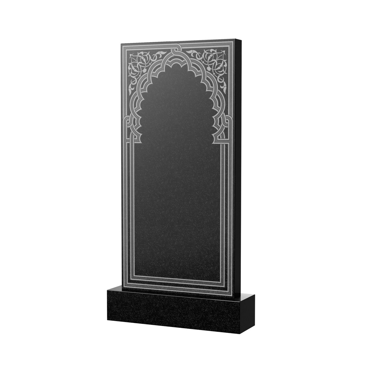 Гравировка на памятник в Кирове | Художественное оформление на гранитную стелу, рисунок ВХО-045