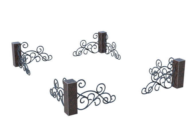 Цоколи на могилу в Кирове | Цоколь на могилу №0048